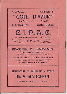 Conservatoire Municipal 1951-52 page 12 (fin)